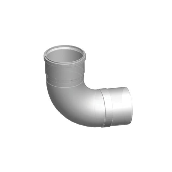 Cvent Elbow D8 X 90 Degree, Pps